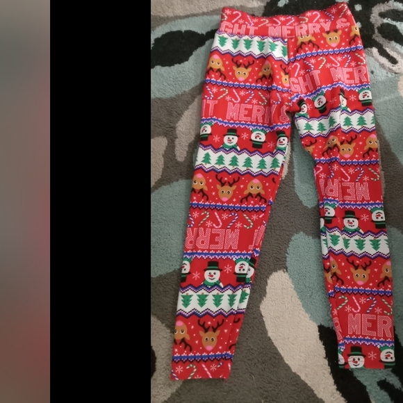 Womens Merry Christmas PJ Bottoms - Picture 2 of 3